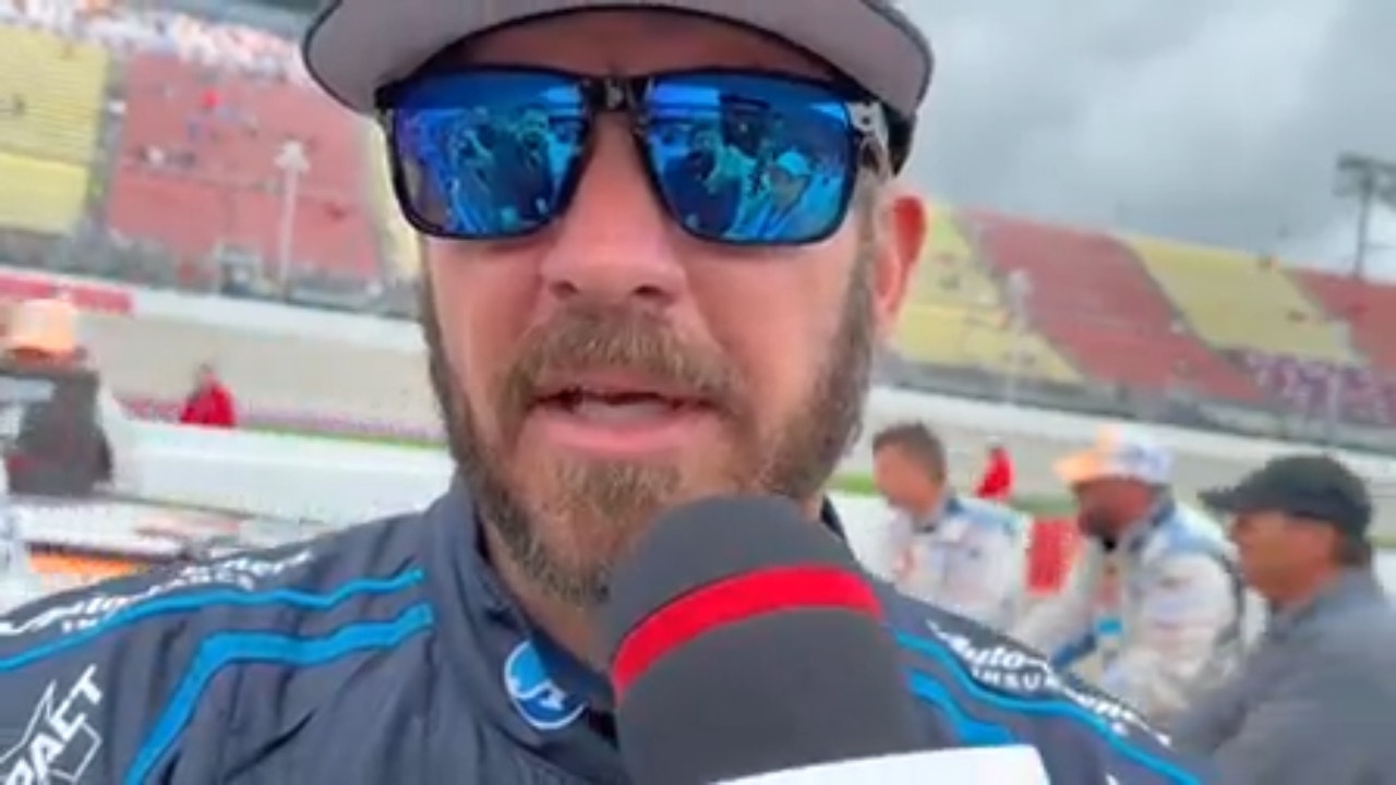 Martin Truex Jr. expresses his disappointment with his second place finish in the Firekeepers Casino 400
