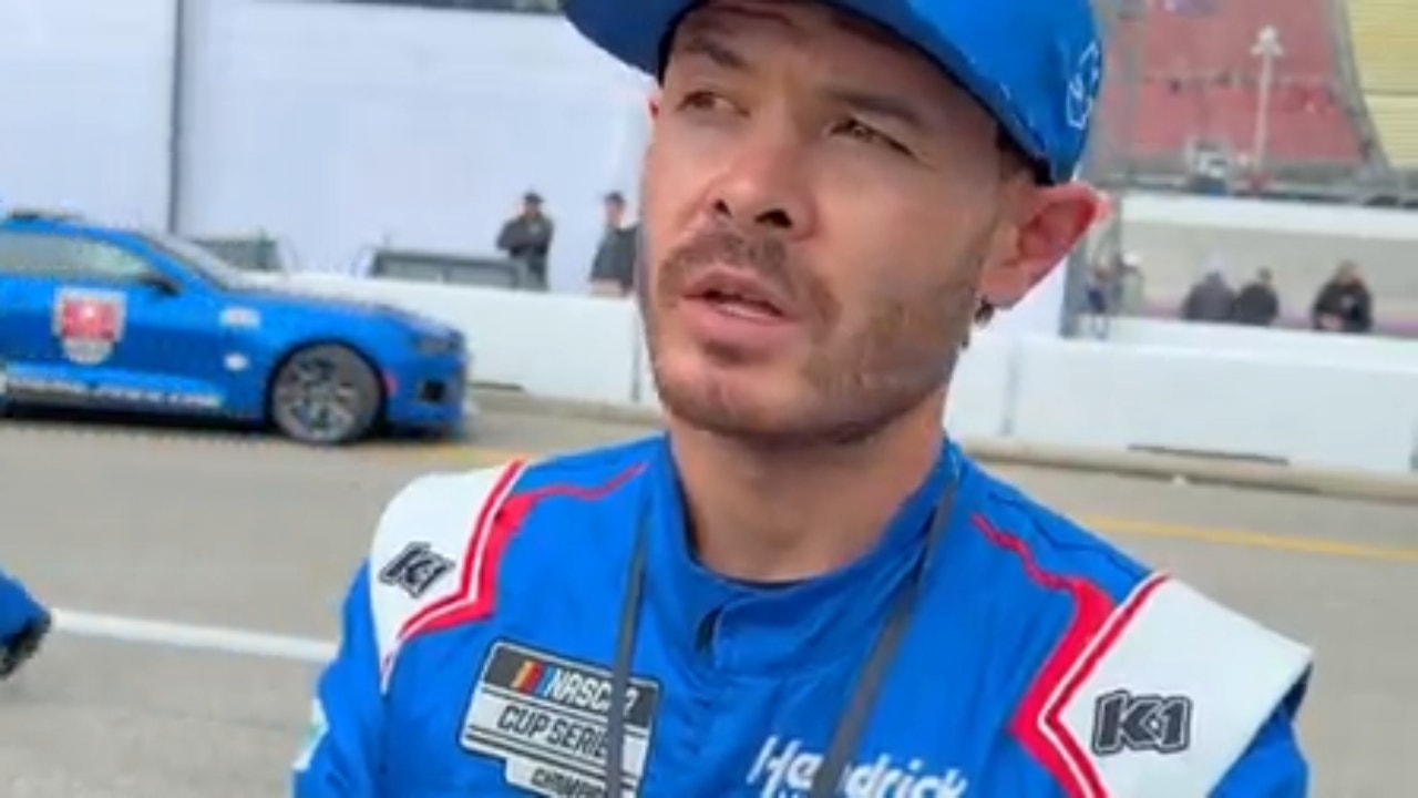 Kyle Larson speaks on his fifth place finish and the crash involving his teammates in the Firekeepers Casion 400