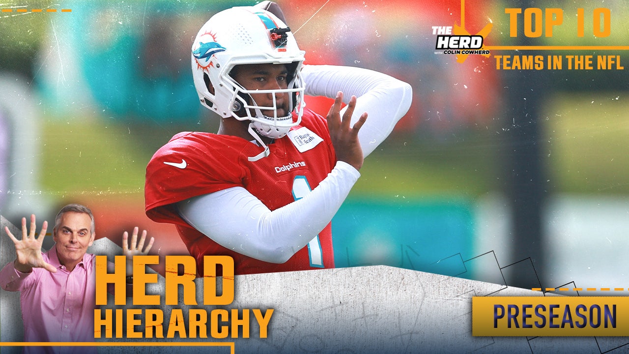 Chargers, 49ers, Dolphins highlight Colin's preseason Herd Hierarchy, THE  HERD