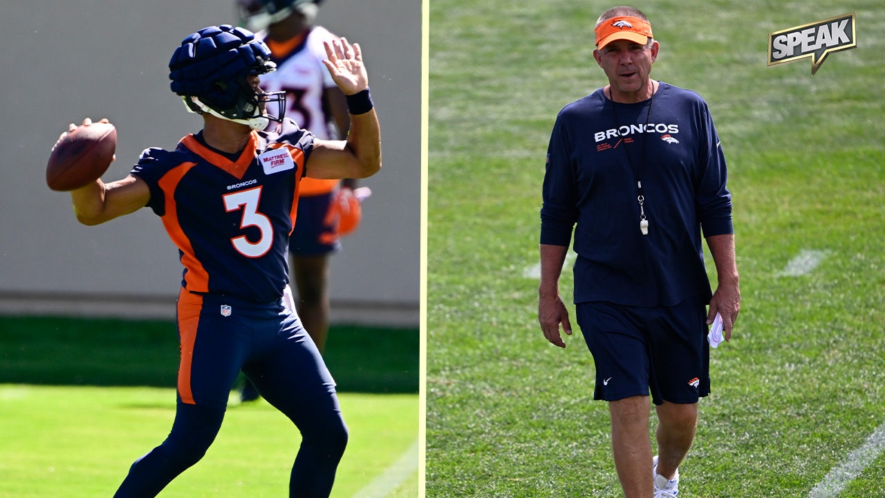 Russell Wilson shows up to Broncos training camp in own jersey, THE HERD