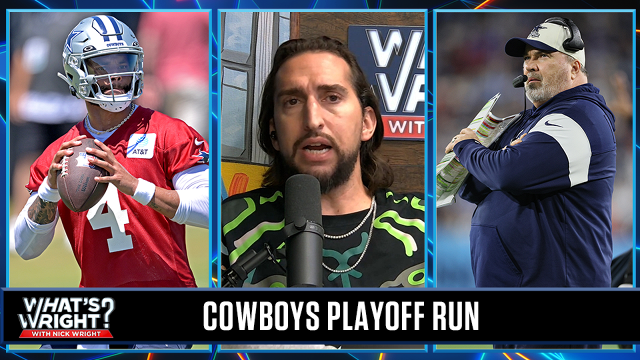 Cowboys' playoff hopes fall on Dak's shoulders? Nick Wright answers | What's Wright?