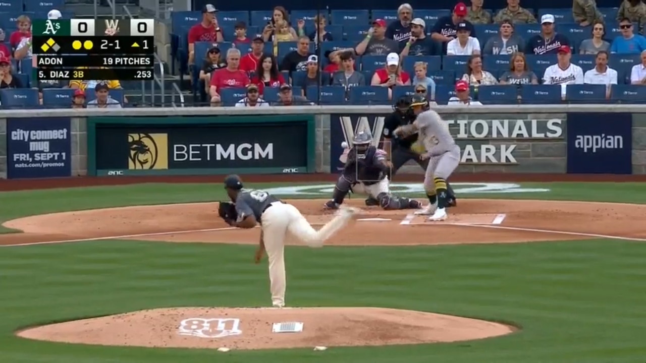 Oakland Athletics vs. Washington Nationals Highlights