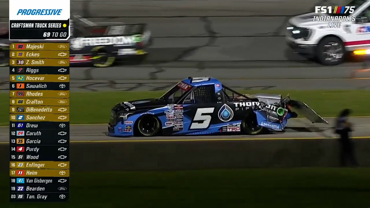 NASCAR Truck Series Tsport 200 at Lucas Oil Indianapolis Raceway Park Highlights NASCAR ON FOX FOX Sports