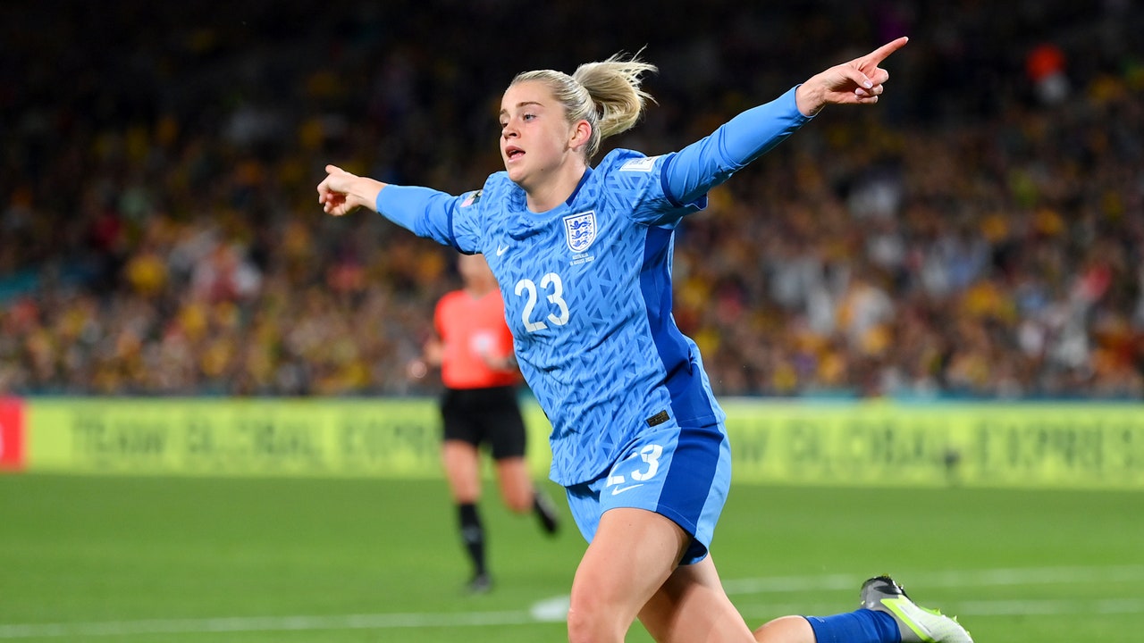 England's Alessia Russo scores goal vs. Australia in 86', 2023 FIFA  Women's World Cup
