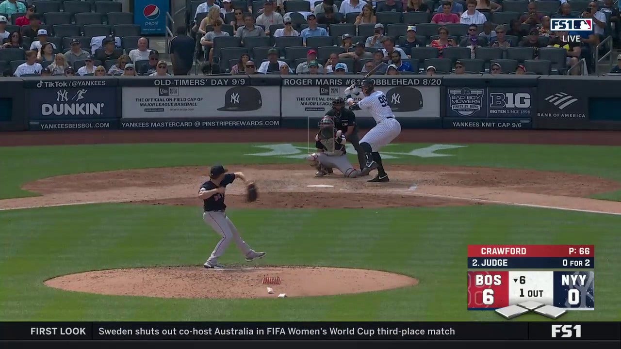 Yankees' Aaron Judge smokes a solo home run vs. Red Sox