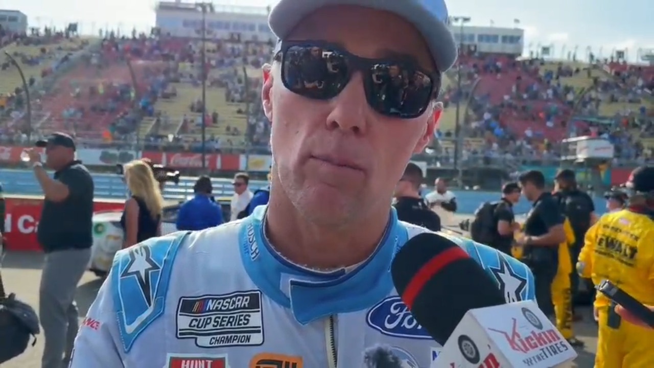 Kevin Harvick discusses his 21st place finish at Watkins Glen and clinching a playoff spot