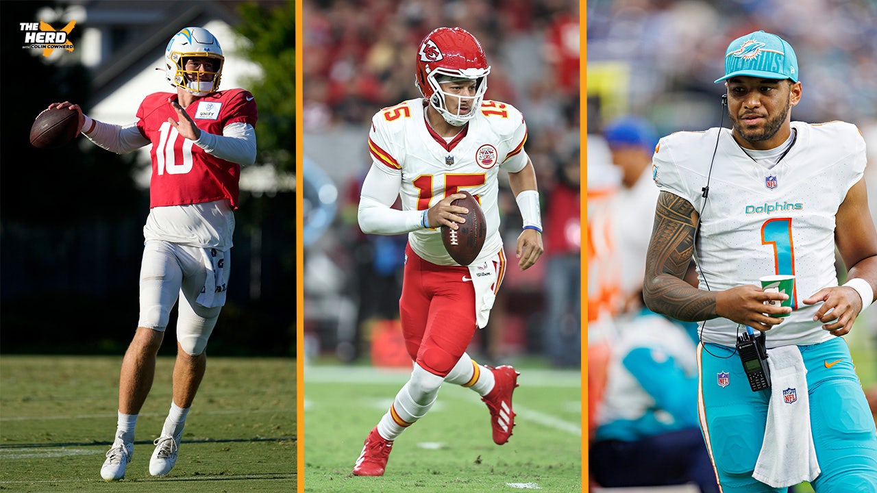 How close are Dolphins, Chiefs, Chargers to Colin's Super Bowl end zone?, THE HERD