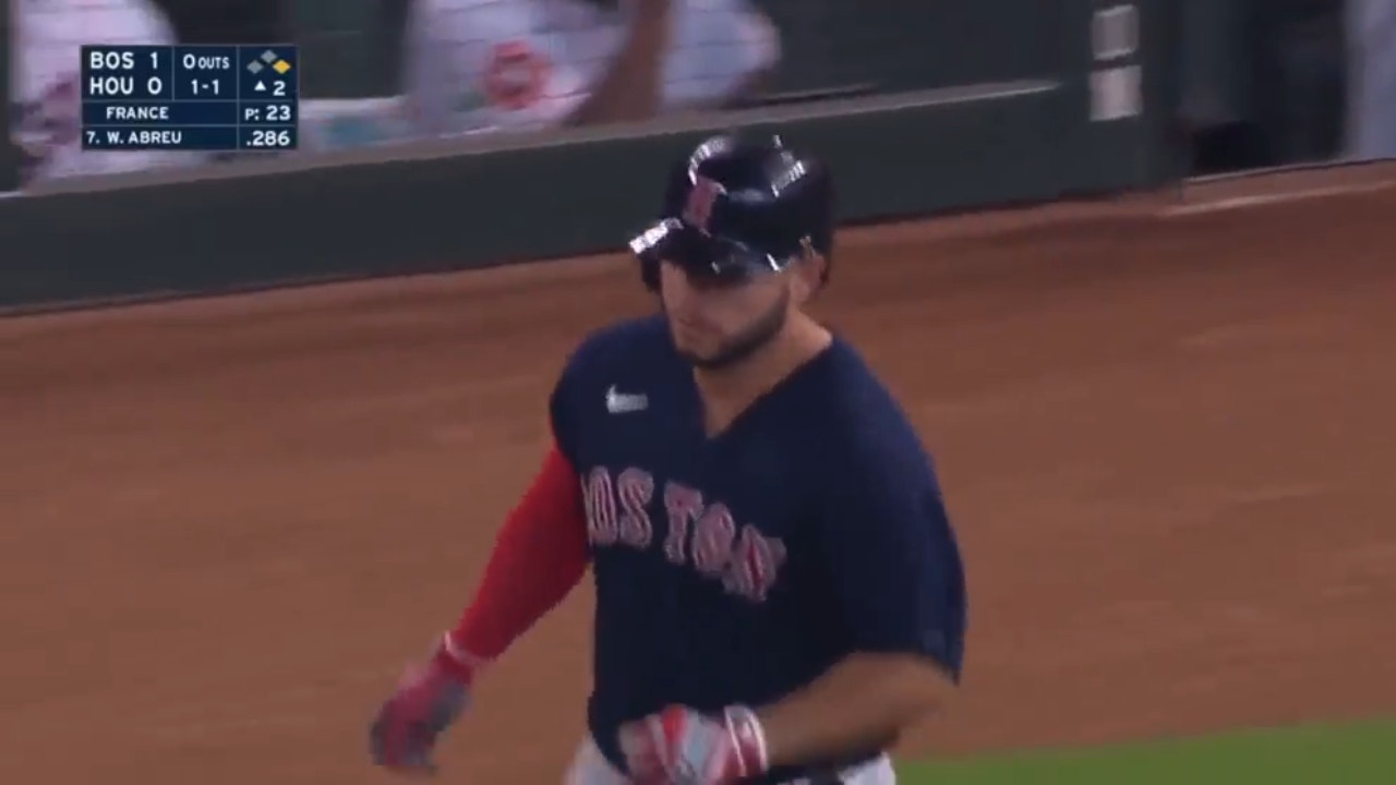 Wilyer Abreu absolutely crushes his first major league home run - CBS Boston