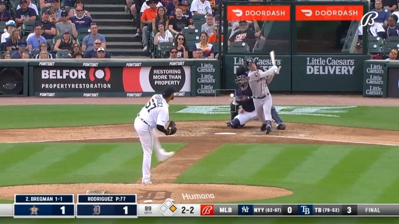 Houston Astros vs. Detroit Tigers highlights 