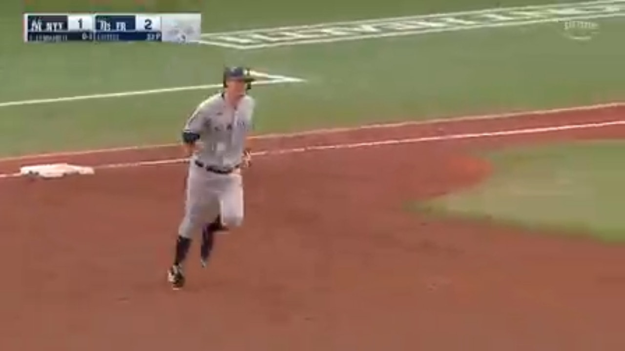 Yankees' Kyle Higashioka and DJ LeMahieu go back-to-back to tie the game against the Rays