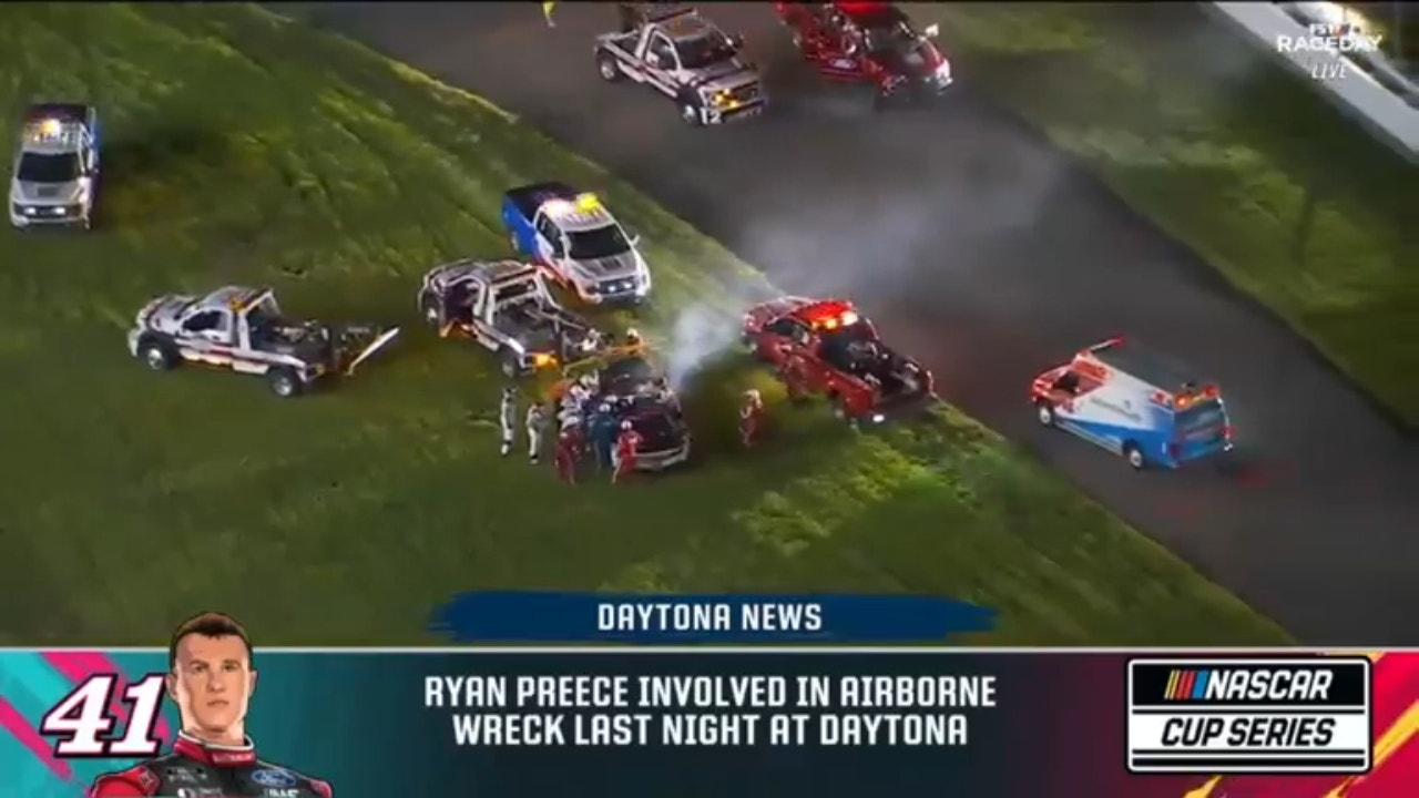 An update on Ryan Preece after his violent crash Saturday night at Daytona | NASCAR Race Hub