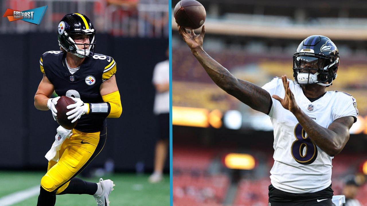 Why Steelers, Ravens are frontrunners for AFC North title | FIRST THINGS FIRST