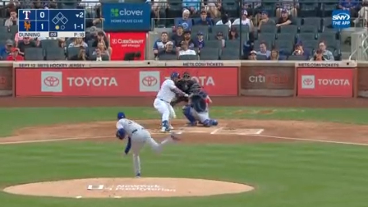 Mets' Daniel Vogelbach and DJ Stewart hit BACK-TO-BACK homers to take an early lead against the Rangers