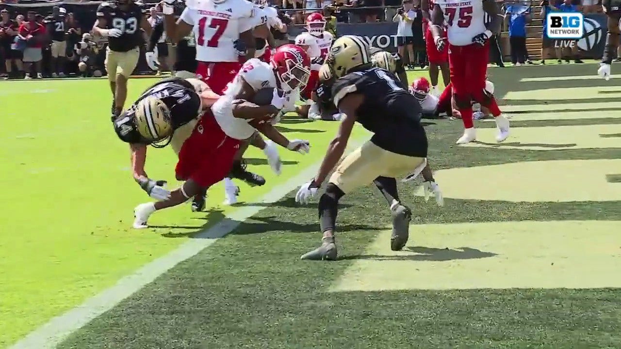 Fresno State takes the lead vs Purdue after Malik Sherrod's one-yard TD rush