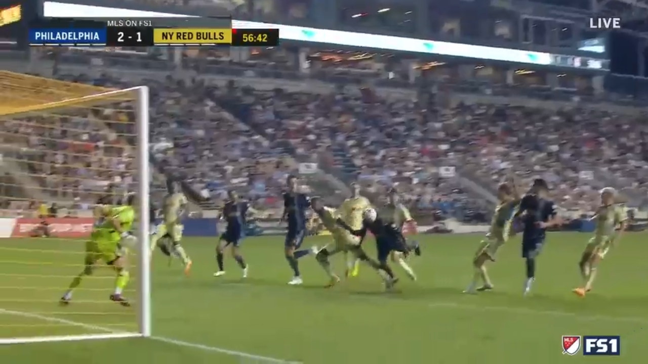 Philadelphia Union's Damion Lowe, Julián Carranza score TWO quick goals to grab 3-1 lead over NY Red Bulls