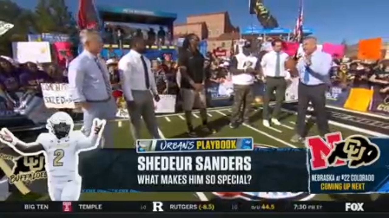 Urban Meyer breaks down Shedeur Sanders' play in Week 1 win against TCU | Big Noon Kickoff