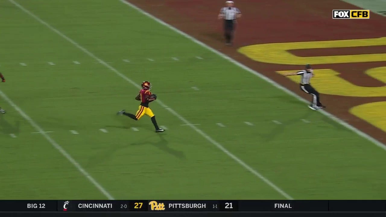 Zachariah Branch's 75-yard Punt Return Touchdown Highlights USC's ...