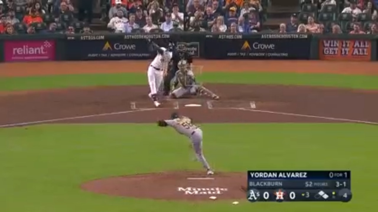 Yordan Álvarez and Alex Bregman crush back-to-back home runs to give the  Astros a lead against the Athletics - BVM Sports