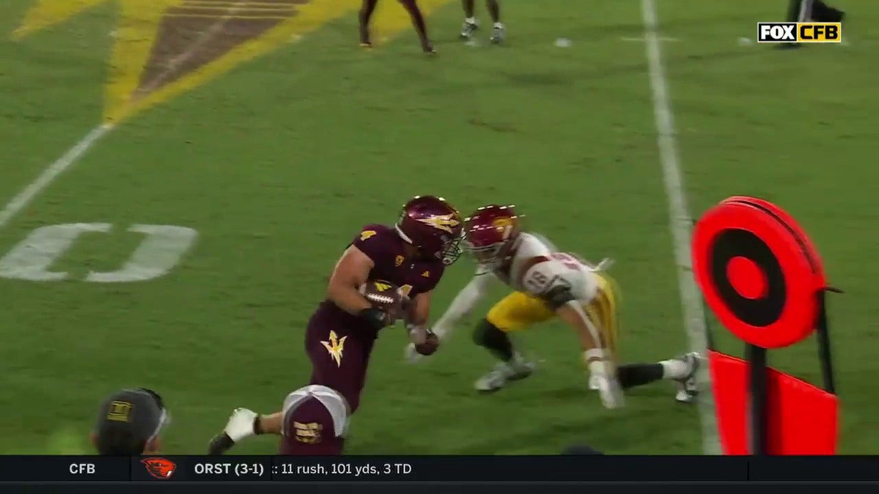 Arizona State's Cam Skattebo breaks a NASTY tackle en route to an ...