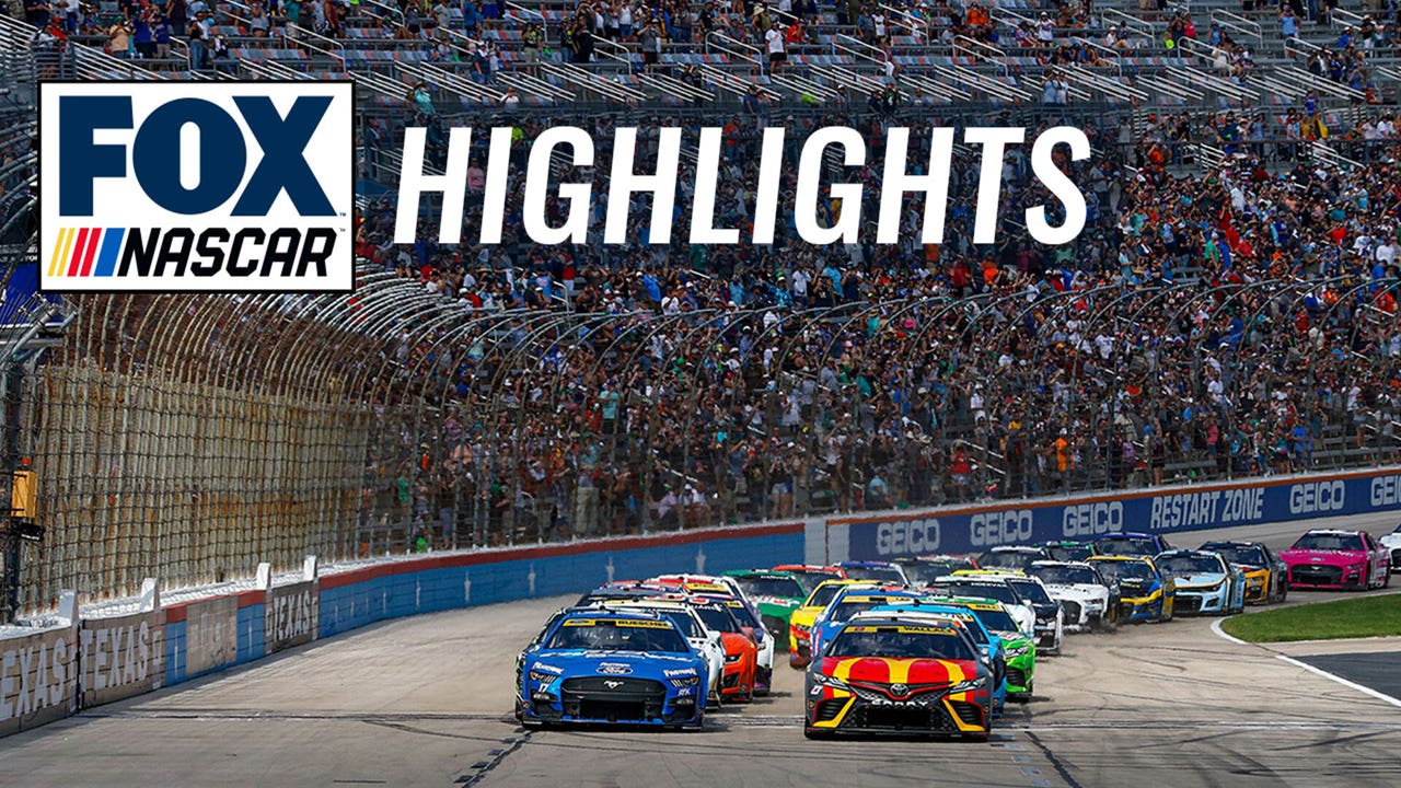 NASCAR Cup Series Autotrader Echopark Automotive 400 Highlights FOX Sports