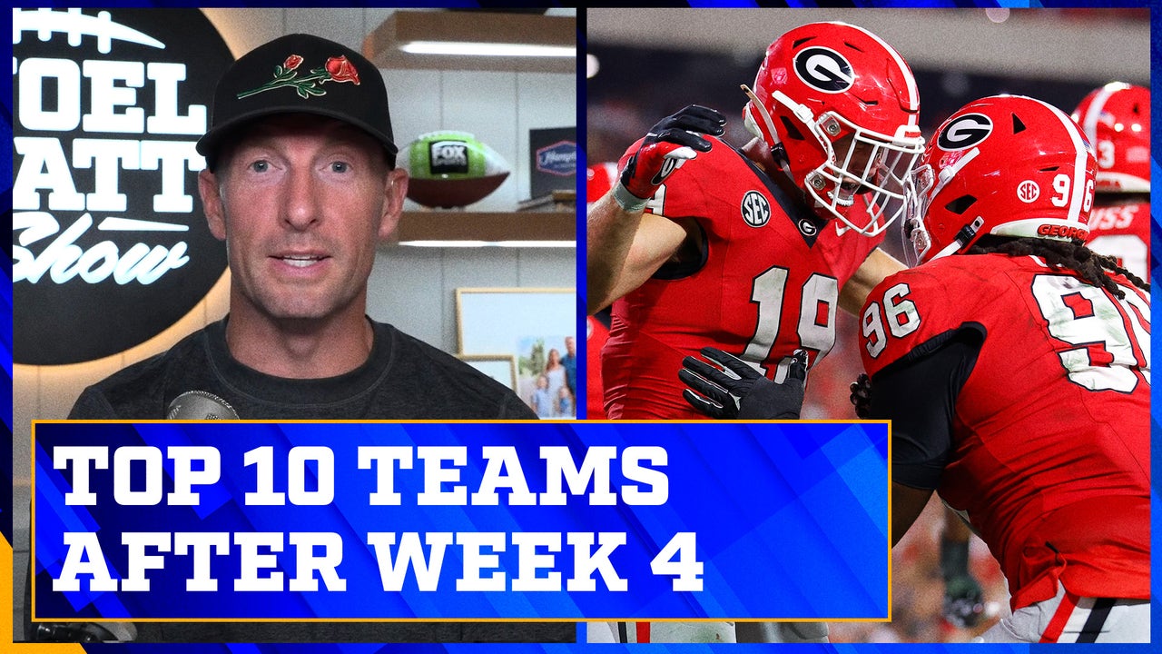 Joel Klatt's Top 10 teams after Week 4 | The Joel Klatt Show