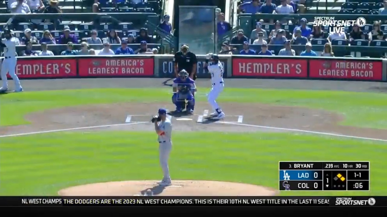 Colorado Rockies vs. Los Angeles Dodgers Highlights