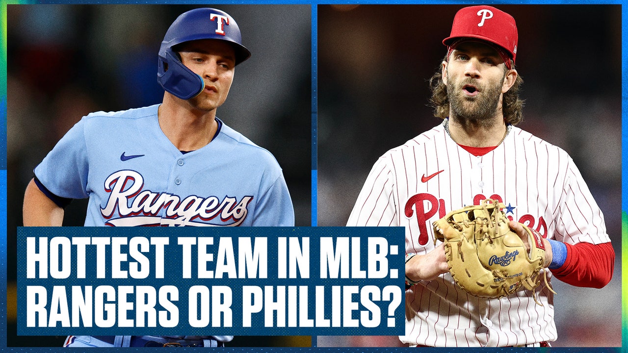 Texas Rangers or Philadelphia Phillies Who is the hottest team in baseball? Flippin Bats FOX Sports