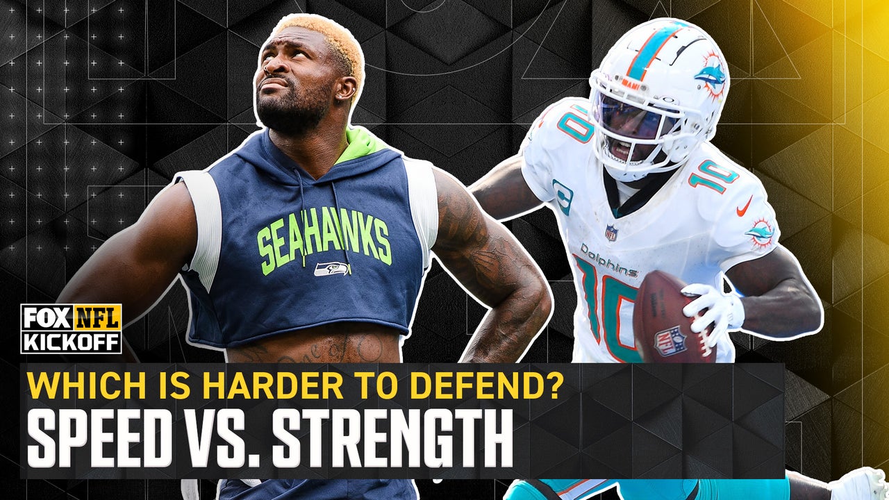 Which is Harder to Defend: Speed or Size?, FOX NFL Kickoff