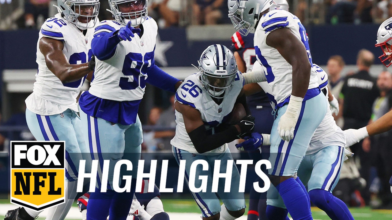 Cowboys defense DOMINATES with two touchdowns in win over Patriots, NFL  Highlights