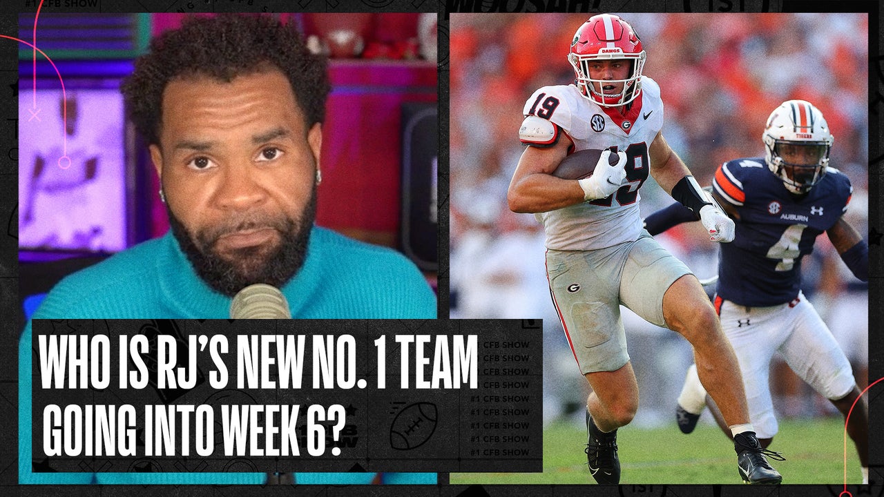 RJ Young reveals his NEW NUMBER ONE team in his latest top 25, No. 1 CFB  Show