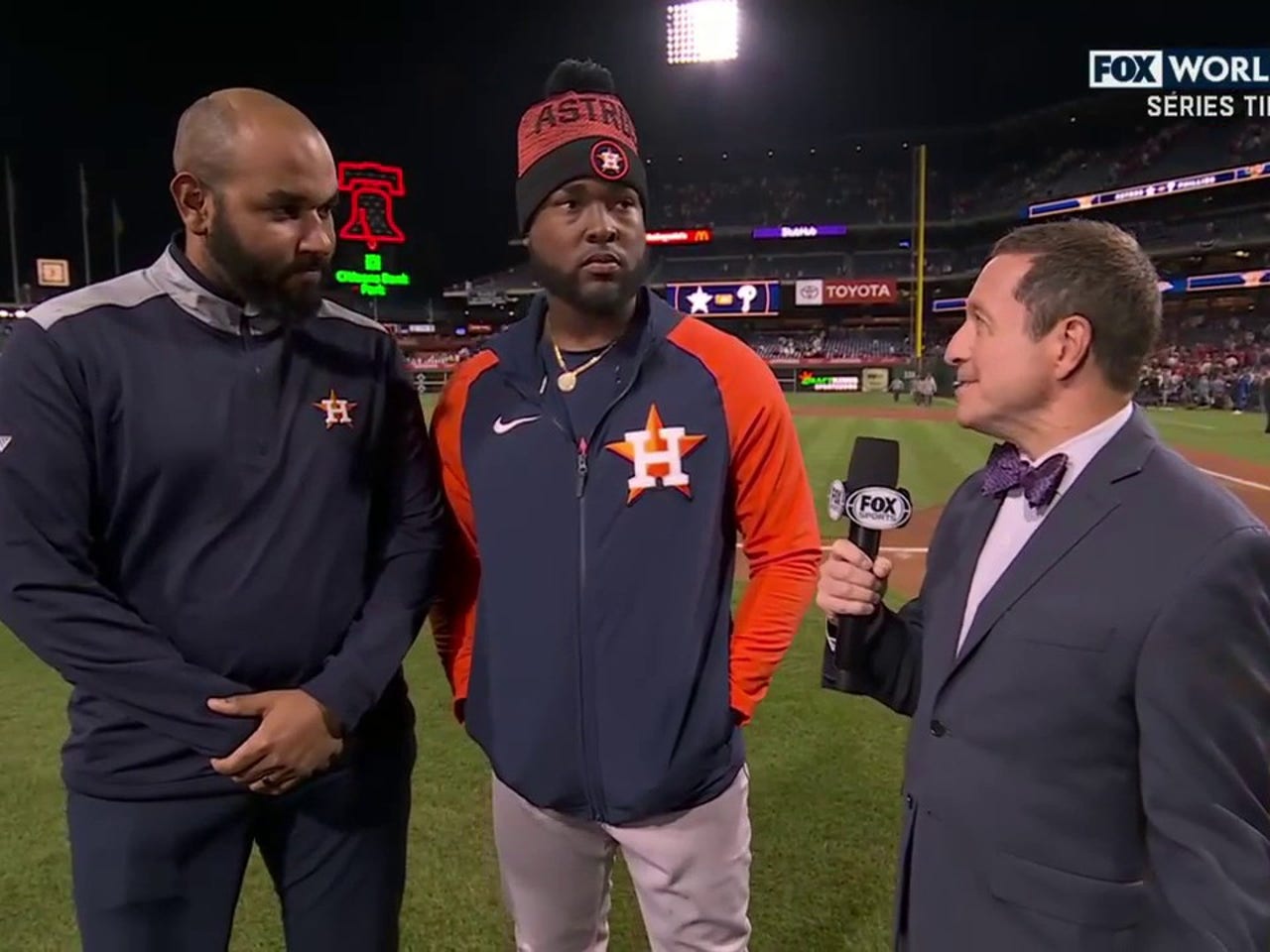 Cristian Javier leads Astros to World Series history with combined