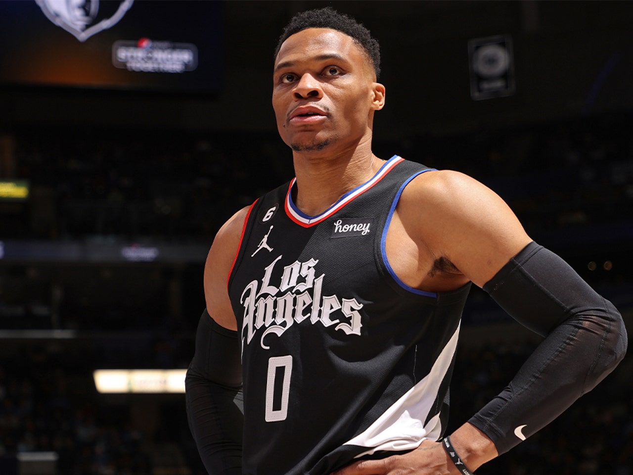 Official la Clippers Russell Westbrook In 1St Half Vs. Grizzlies