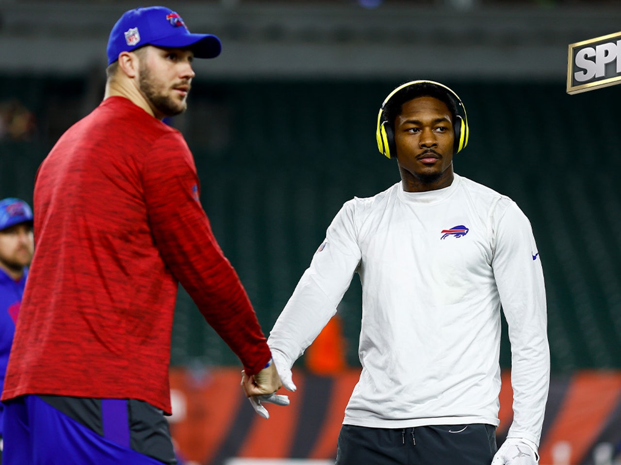 LOOK: Josh Allen wears Buffalo Braves jersey to Bills' season finale