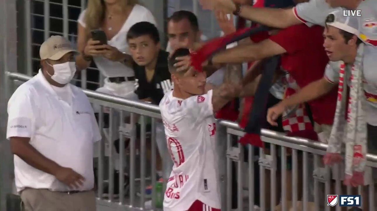 Patryk Klimala gives the Red Bulls an early 1-0 lead over Inter Miami