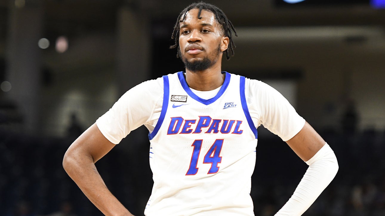 DePaul's Nick Ongenda records FILTHY rejection, throws down monster jam