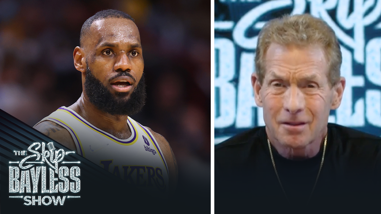 'LeBron was born without a clutch gene' — Skip Bayless responds to a listener who called LeBron James the GOAT I The Skip Bayless Show