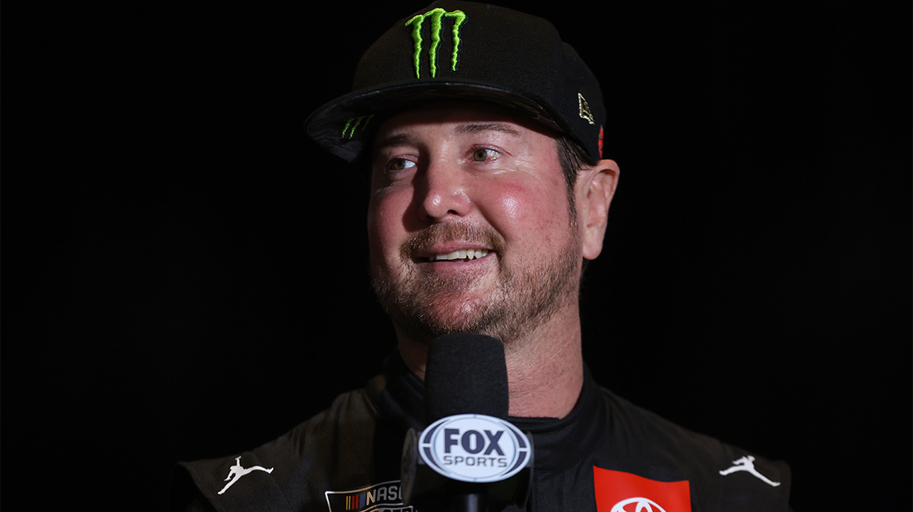 Kurt Busch on text he sent to Michael Jordan and how he feels driving for the Basketball icon | NASCAR on FOX