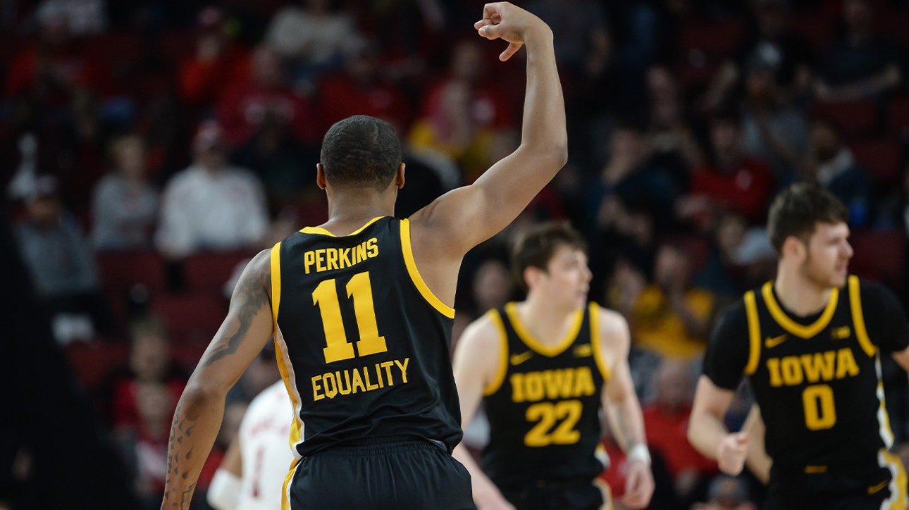 Tony Perkins drops a career-high 20 points as Iowa hold offs Nebraska, 88-78