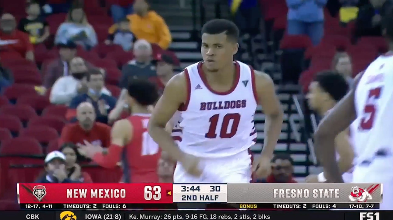 Fresno State's Orlando Robinson led the comeback over New Mexico behind his 28-point, 10-rebound performance