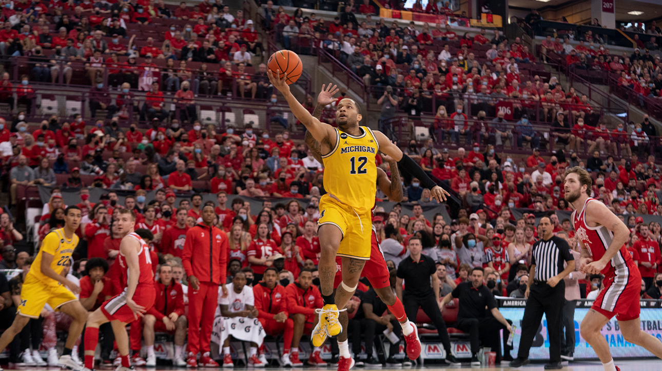 DeVante' Jones scores 21 points to lead Michigan over No. 23 Ohio State, 75-69