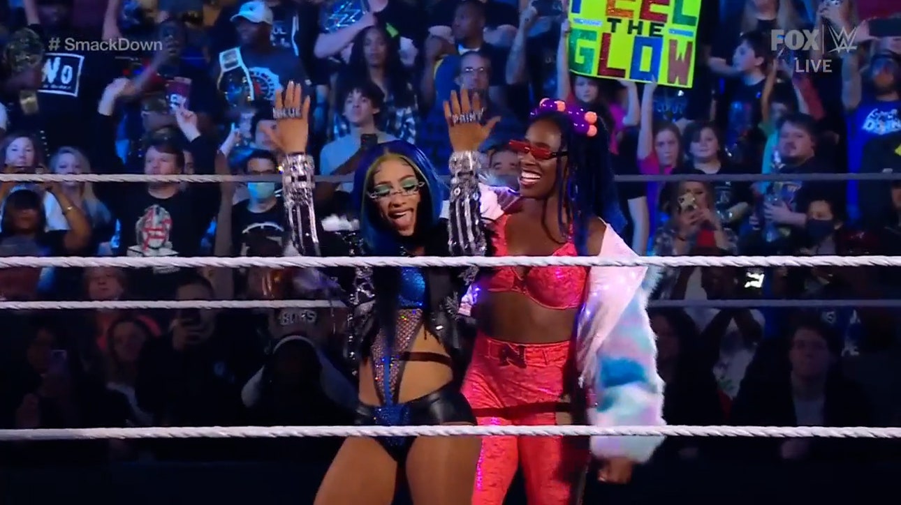 Sasha Banks and Naomi make quick work of Shayna Baszler and Natalya I WWE on FOX