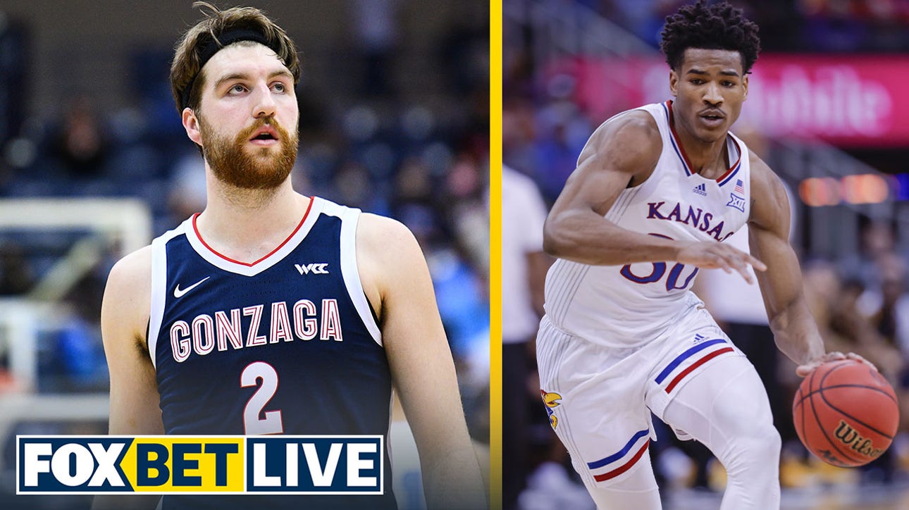 Gonzaga and Kansas are favorites to reach Final Four and win NCAA Tournament I FOX BET LIVE