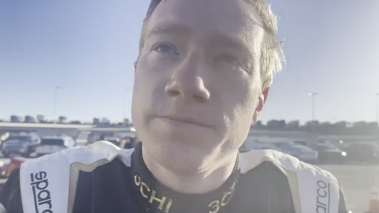 Tyler Reddick explains what he felt with the tire and how he had fun at this version of Atlanta