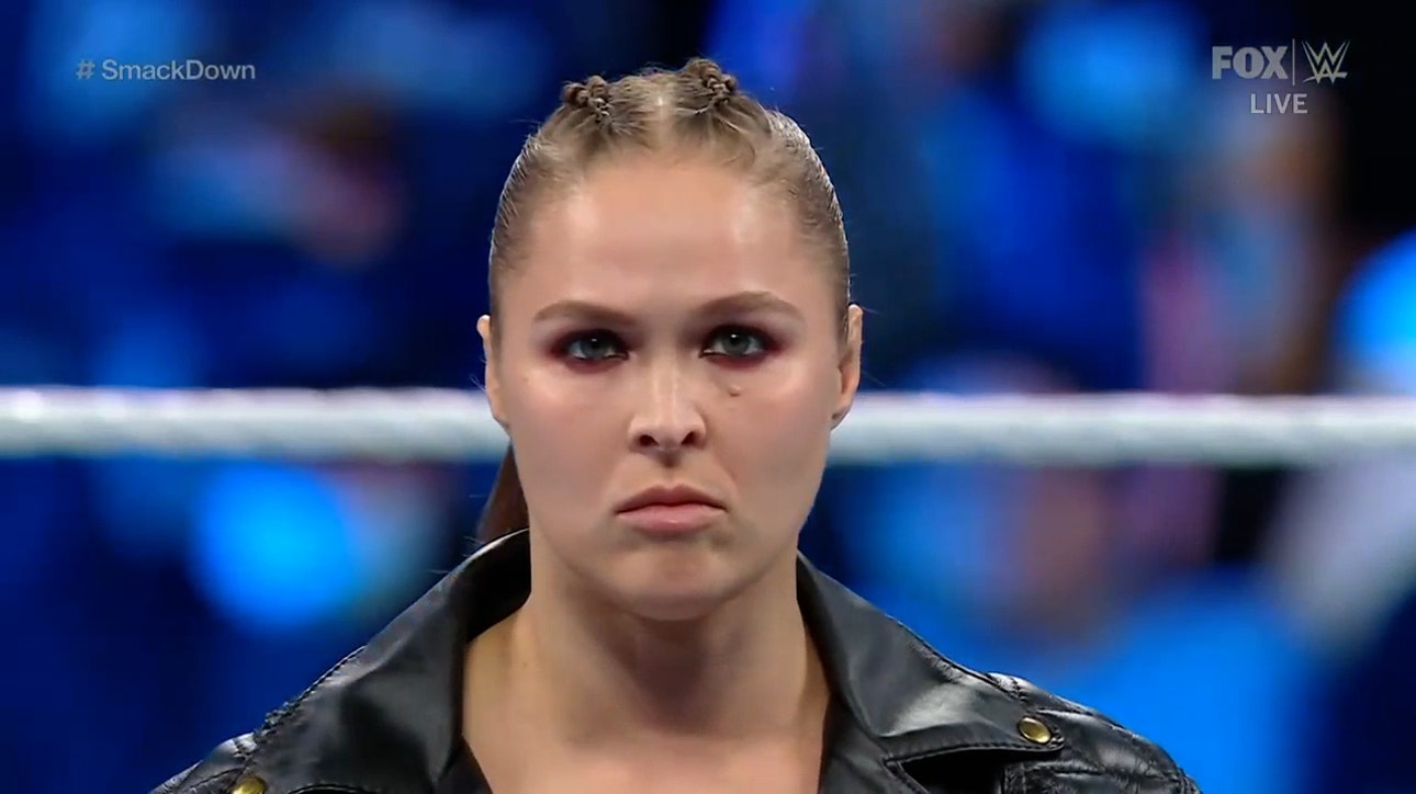 Ronda Rousey vows to beat Charlotte Flair at her own game at WrestleMania I WWE on FOX