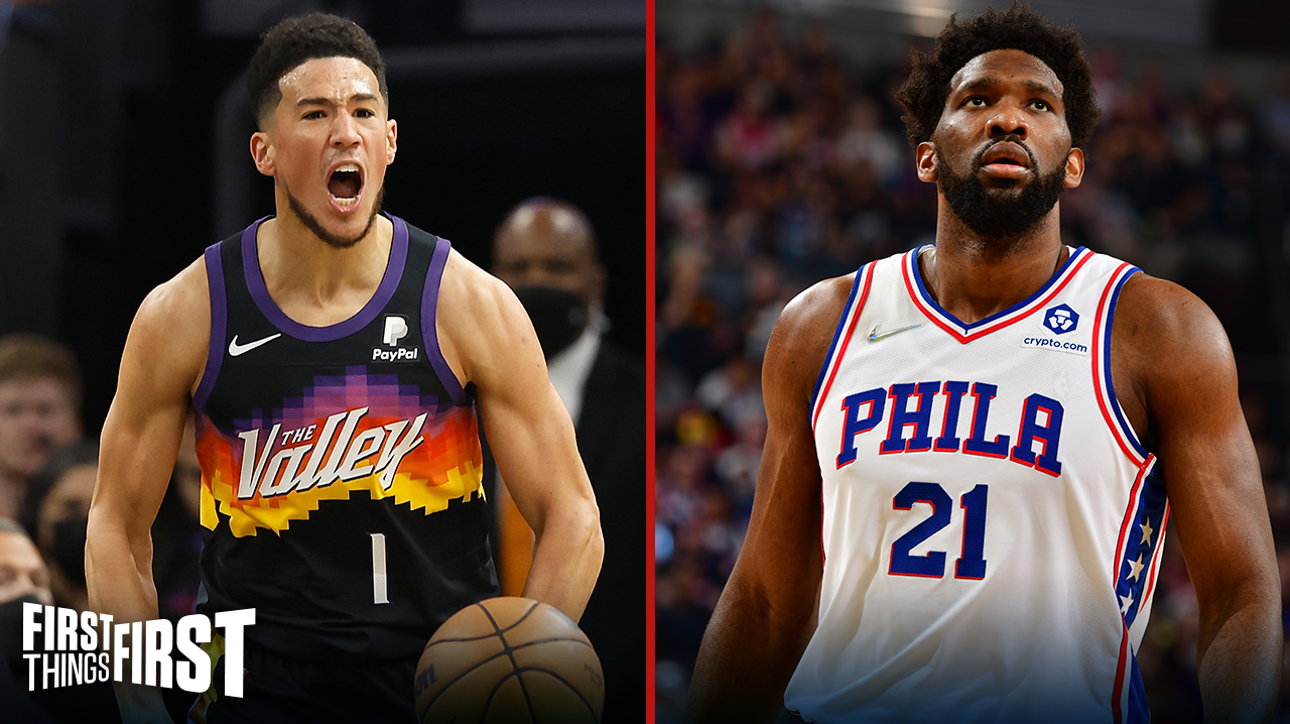 Joel Embiid & James Harden show little chemistry as Suns end Sixers' short winning streak I FIRST THINGS FIRST