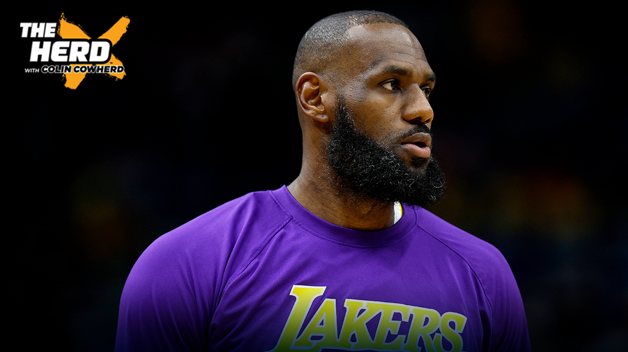 Ankle injury for LeBron James puts Lakers' play-in chances in doubt I THE HERD