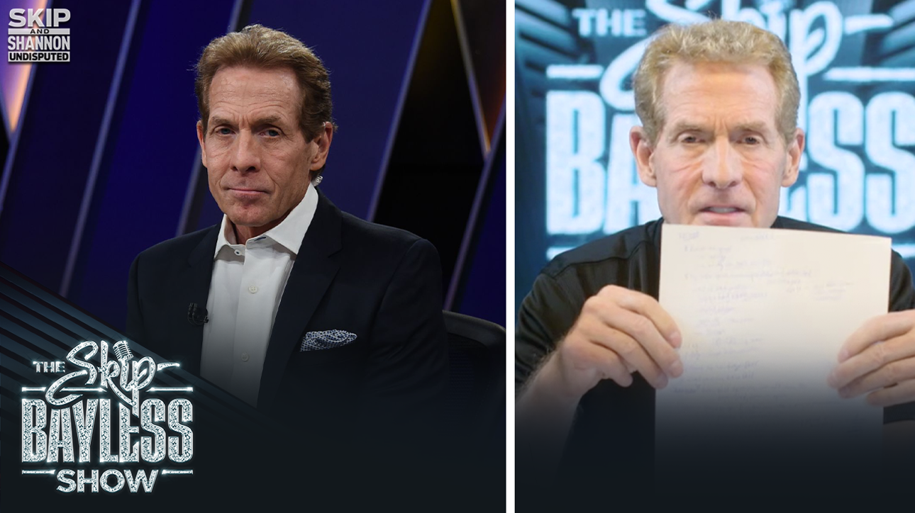 Skip Bayless uses flash memory to prepare for Undisputed debates I The Skip Bayless Show
