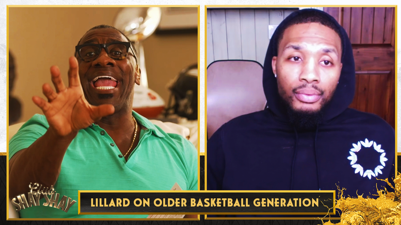 Damian Lillard on the older NBA generation constantly hating on new players I CLUB SHAY SHAY