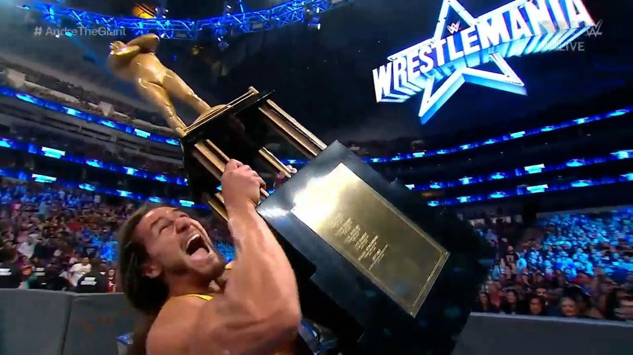 Madcap Moss wins the Andre the Giant Memorial Battle Royal on WrestleMania Smackdown I WWE on FOX