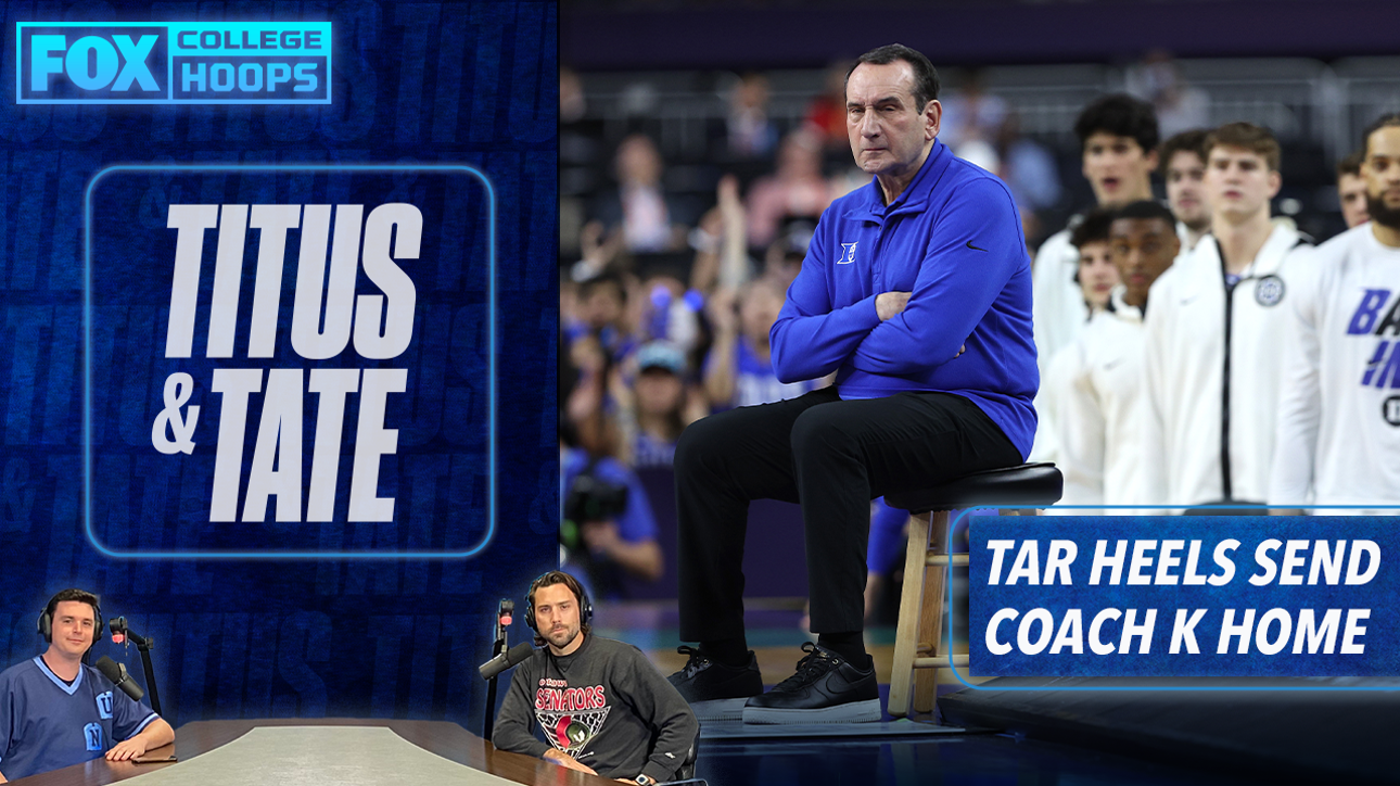 Final Four: 'Coach K's legacy is tarnished' — Mark Titus on Duke's loss to UNC I Titus & Tate
